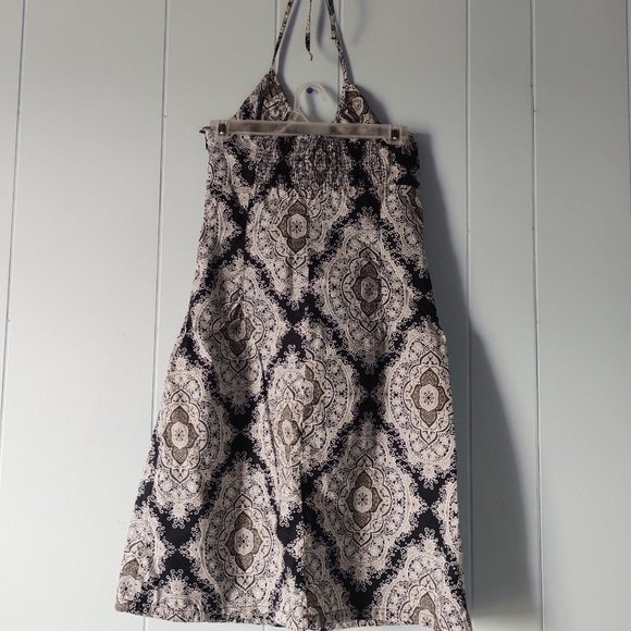 H&M Paisley Halter neck Mini Dress - Picture 2 of 8